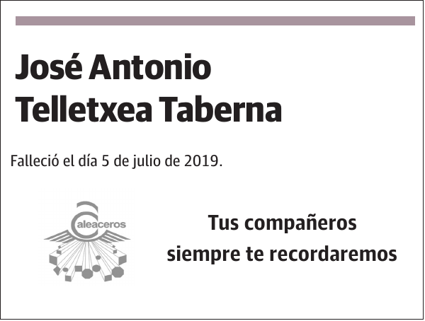 José Antonio Telletxea Taberna