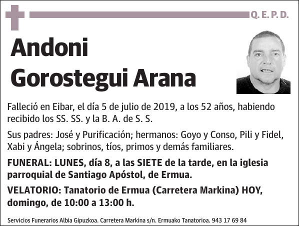 Andoni Gorostegui Arana