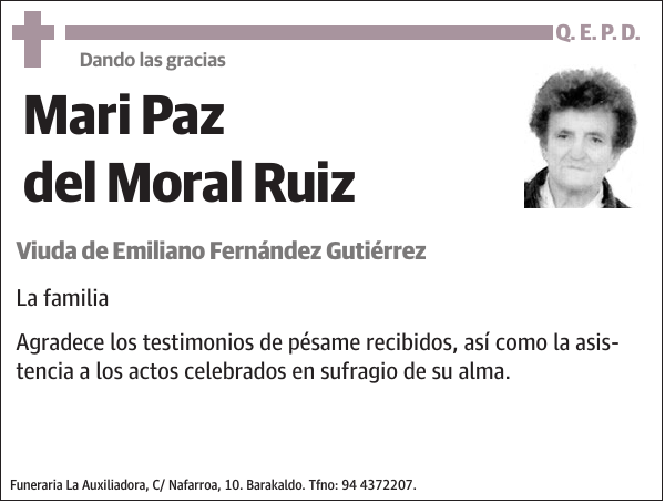 Mari Paz del Moral Ruiz