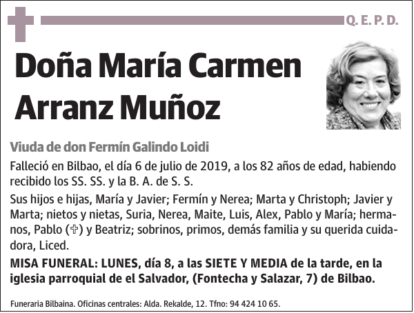 María Carmen Arranz Muñoz