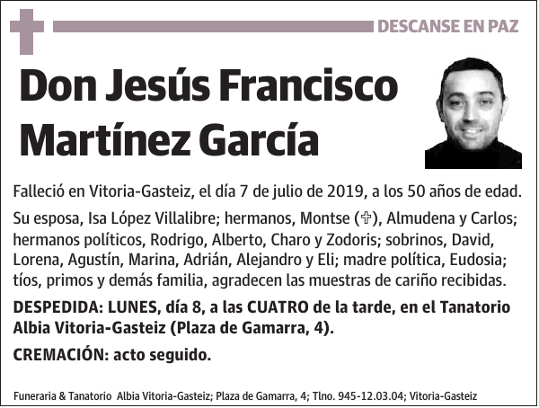 Jesús Francisco Martínez García