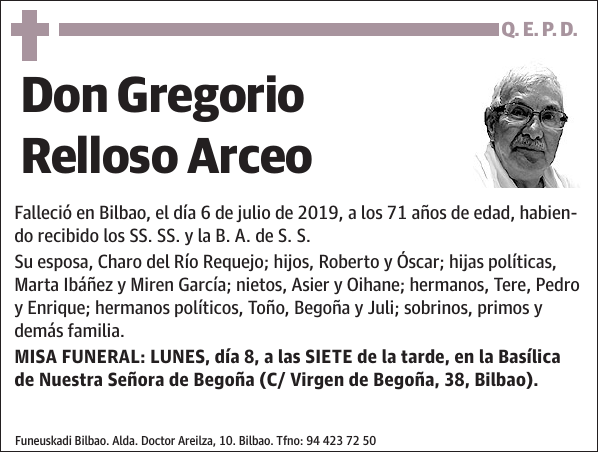 Gregorio Relloso Arceo