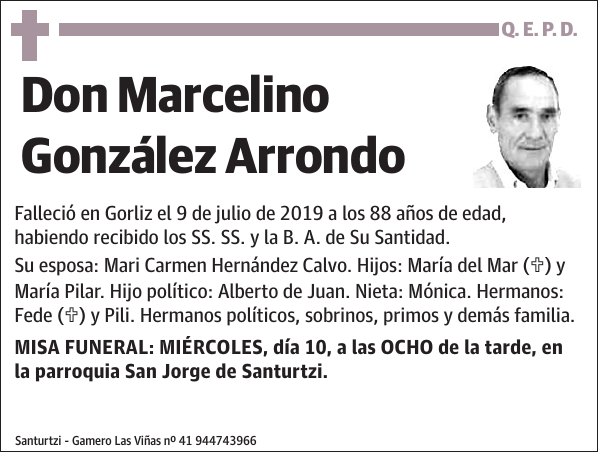 Marcelino González Arrondo