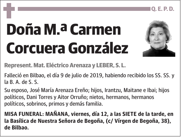 M.ª Carmen Corcuera González