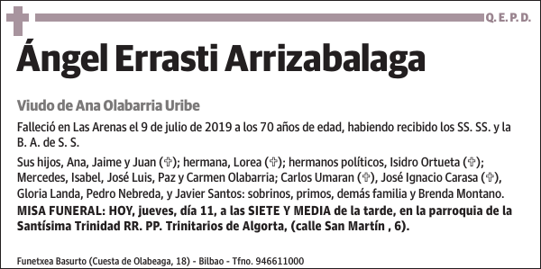 Ángel Errasti Arrizabalaga