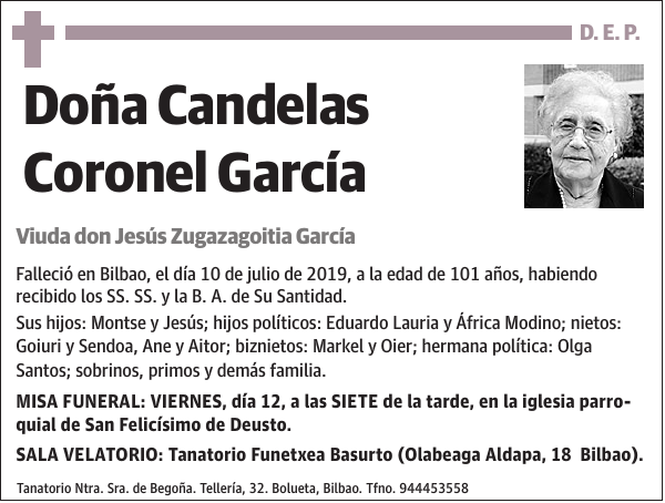 Candelas Coronel García