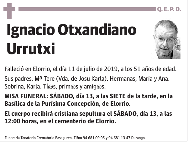 Ignacio Otxandiano Urrutxi