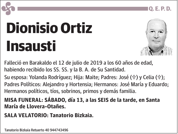 Dionisio Ortiz Insausti