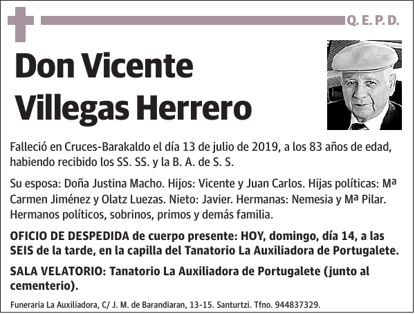 Vicente Villegas Herrero