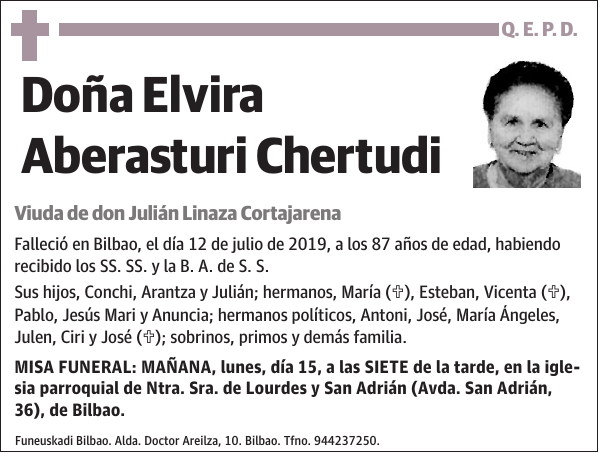 Elvira Aberasturi Chertudi