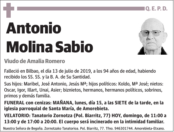 Antonio Molina Sabio