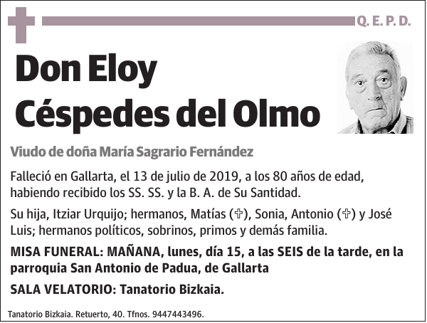 Eloy Céspedes del Olmo