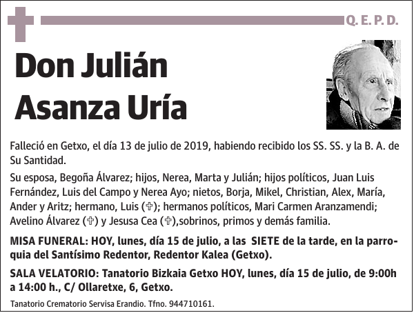 Julián Asanza Uría