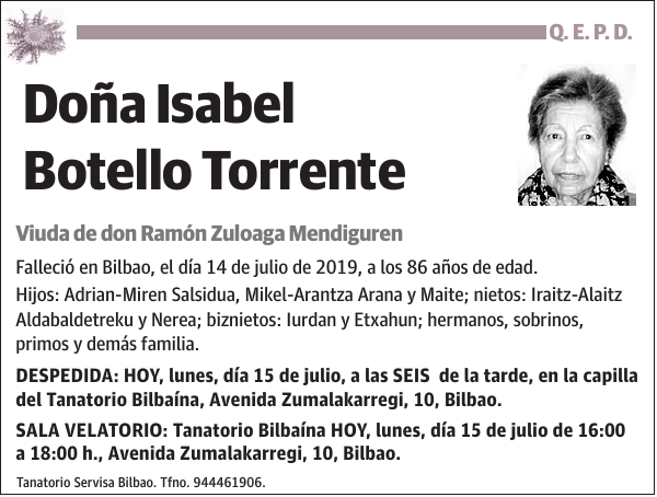 Isabel Botello Torrente