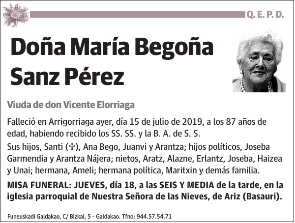 María Begoña Sanz Pérez