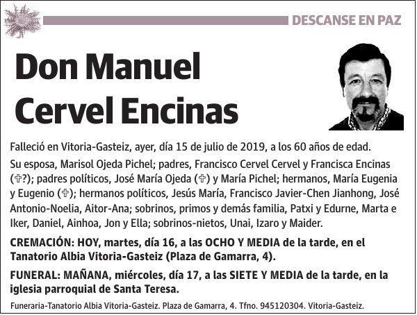 Manuel Cervel Encinas