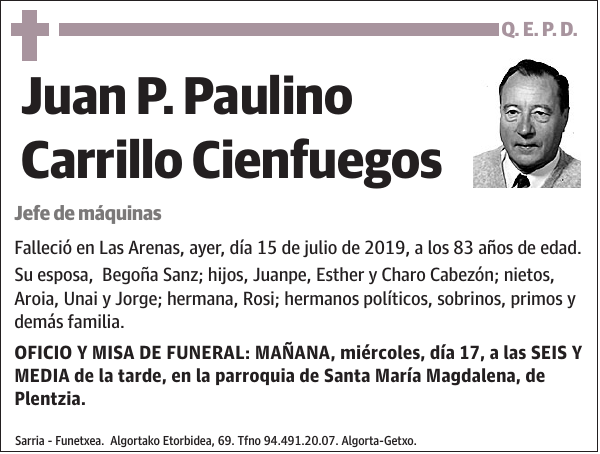 Juan P. Paulino Carrillo Cienfuegos