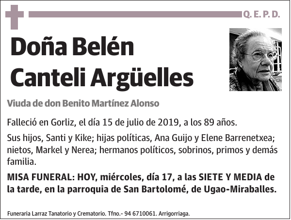 Belén Canteli Argüelles