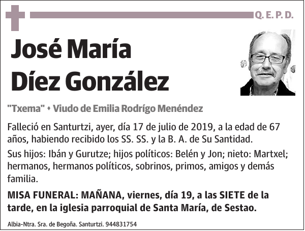 José María Díez González 'Txema'