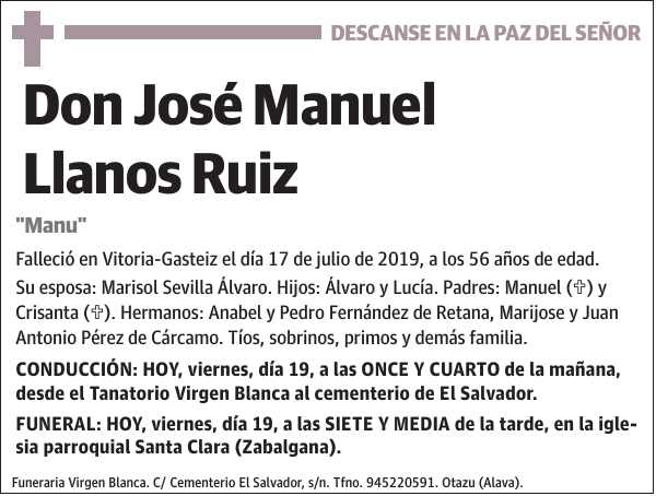 José Manuel Llanos Ruiz