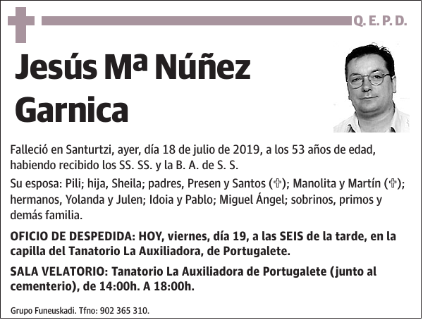 Jesús Mª Núñez Garnica