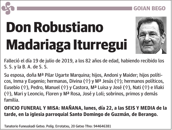 Robustiano Madariaga Iturregui