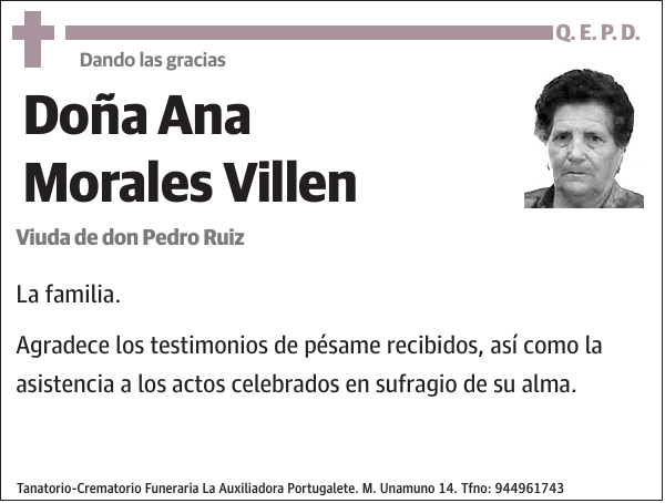 Ana Morales Villen