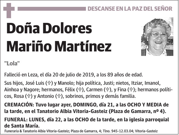 Dolores Mariño Martínez