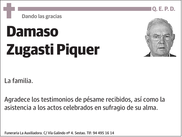 Damaso Zugasti Piquer