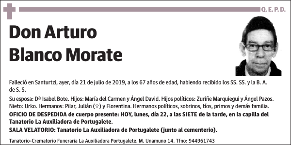 Arturo Blanco Morate