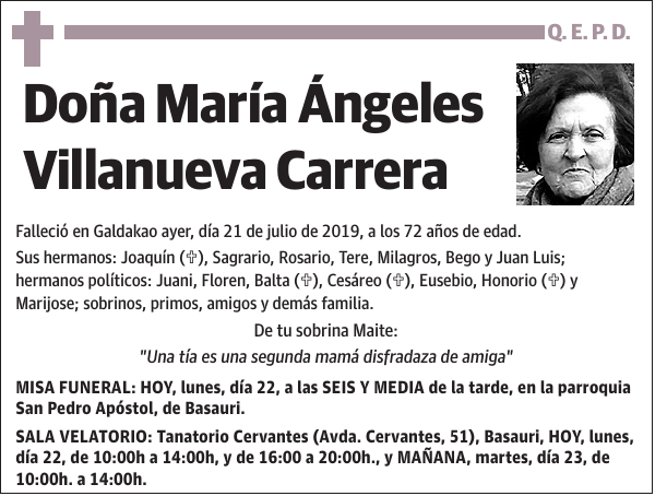 María Ángeles Villanueva Carrera