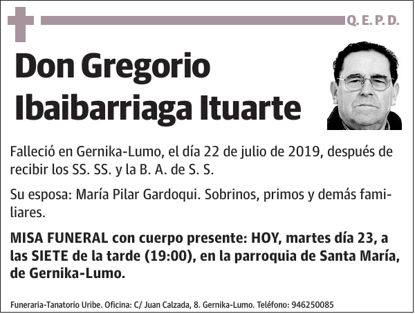 Gregorio Ibaibarriaga Ituarte