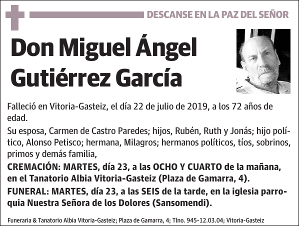 Miguel Ángel Gutiérrez García