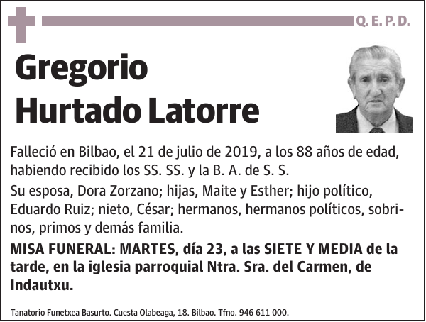 Gregorio Hurtado Latorre