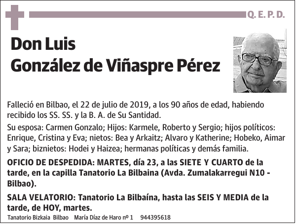 Luis González de Viñaspre Pérez