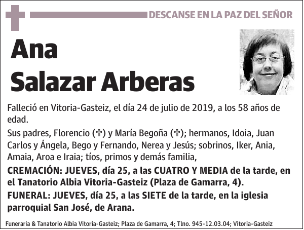 Ana Salazar Arberas