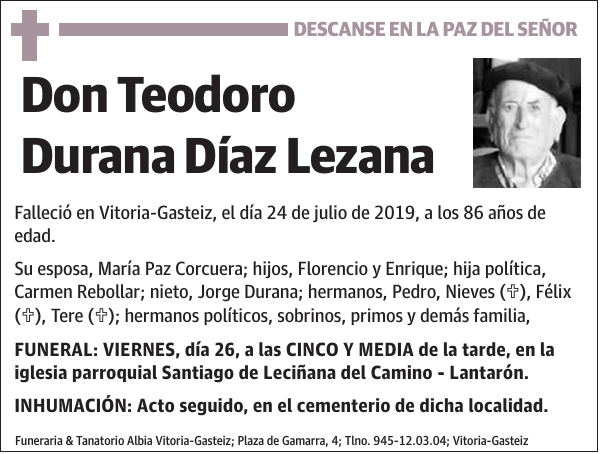 Teodoro Durana Díaz Lezana