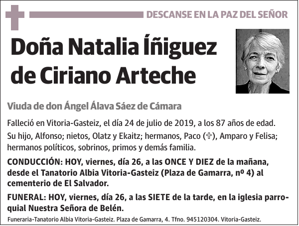 Natalia Íñiguez de Ciriano Arteche