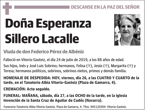 Esperanza Sillero Lacalle