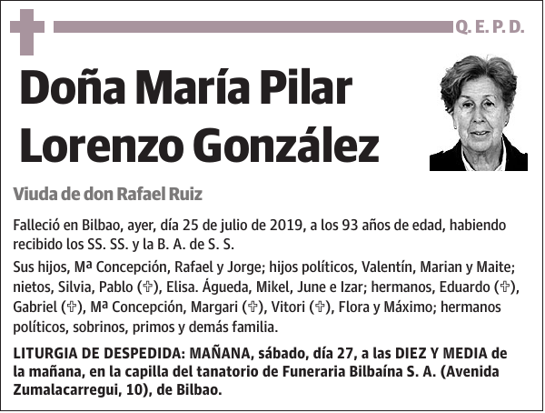 María Pilar Lorenzo González