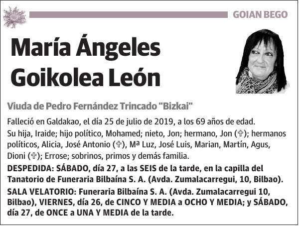 María Ángeles Goikolea León