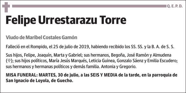 Felipe Urrestarazu Torre