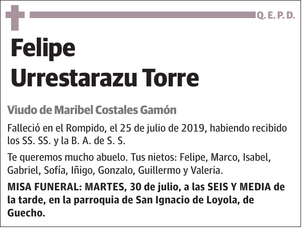 Felipe Urrestarazu Torre