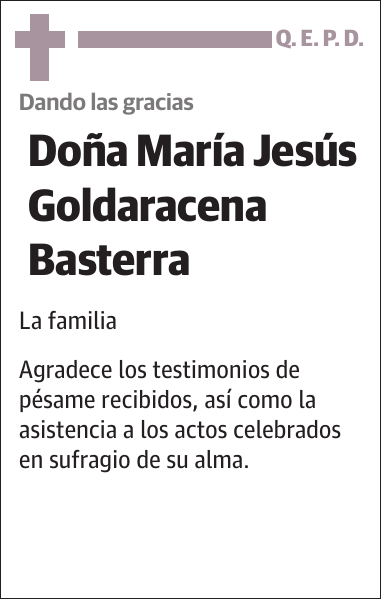 María Jesús Goldaracena Basterra