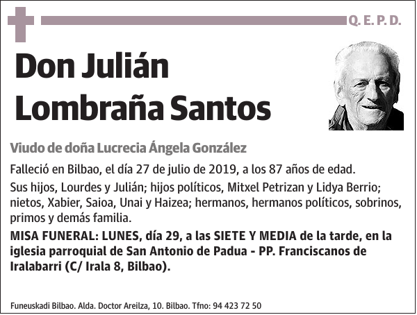 Julián Lombraña Santos