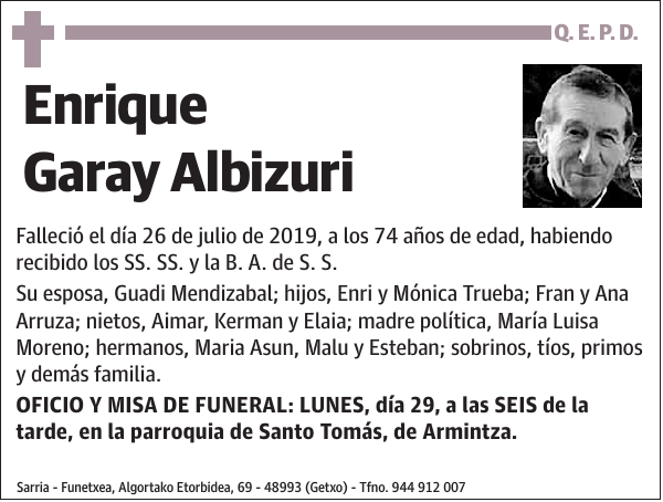 Enrique Garay Albizuri