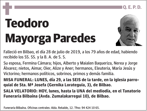 Teodoro Mayorga Paredes