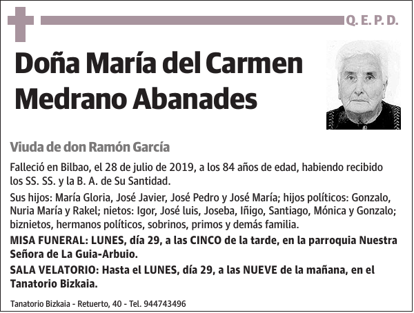 María del Carmen Medrano Abanades