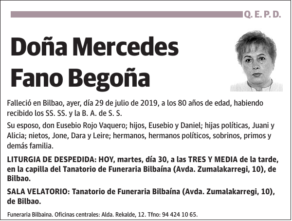 Mercedes Fano Begoña