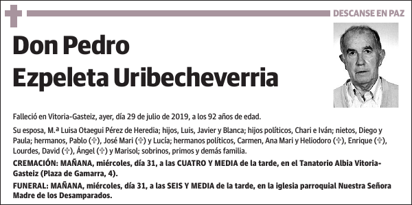 Pedro Ezpeleta Uribecheverria